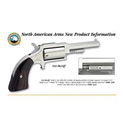 _NEW* NORTH AMERICAN ARMS SHERIFF 22 MAGNUM 744253002380