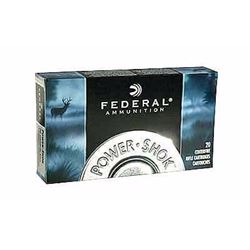 *AMMO* FEDERAL POWER-SHOK 308 Winchester/7.62 NATO Soft Point 150 GR  (200 ROUNDS) 029465084745