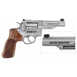 *NEW* RUGER  GP100 Match Champion 357 Mag/ 38 SPC 4.2" 6rd Stainless Steel Adj Sights  736676017553