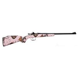 *NEW* Crickett 161 Crickett Bolt 22 LR 16.13" MOBU Pink Blaze Syn Stk Blued 611613001614