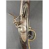 Image 2 : UNKNOWN FLINTLOCK CARBINE - UNDECIPHERABLE LOCK MARKS, .70 CALIBRE 18" BARREL. NO DECORATION, CRUDE