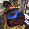 Image 2 : EMIL THIBERT, SALTEAUX NATION, THUNDERBIRD MASK 15" H X 12" W