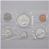 Image 2 : 1962 Canada Proof Like Uncirculated Set in original pliofilm