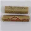 Image 2 : Lot of 2 x 1967 Canada 1-cent and 5-cent Rolls in Original Wrapping