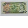 Image 1 : Bank of Canada 1969 $20 BC-50b note WG Prefix Lawson/Bowey signature