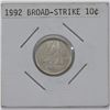 Image 1 : Error Broad strike 1992 Canada 10-cent