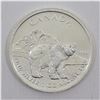 Image 1 : 2011 Grizzly Commemorative $5 1 oz. .999 Silver Maple Leaf (no tax)