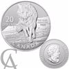 Image 1 : 2013 Wolf $20 Pure Silver (#8 in the 20 for 20 Series) No TAX