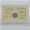 Image 2 : Admiral Gardner 186th Year of the Shipwreck Coin in hard plastic display with informational card.