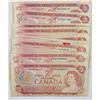 Image 1 : Estate lot of 30 x 1974 $2.00 notes.