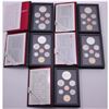 Image 2 : Estate lot of 1981-1991 Canada Commemorative Proof Double Dollar Sets issued by the Royal Canadian M
