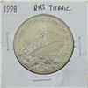 1998 Republic of Somaliland 5 Dollar Titanic Commemorative coin