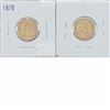 Image 1 : 1890 Great Britain Gold Half Sovereign Victoria Jubilee. This piece contains .917 Pure gold and has 
