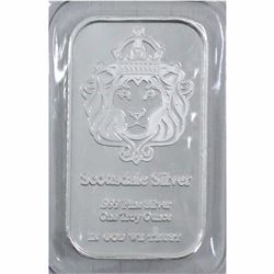 Scottsdale 1oz. .999 Fine Silver One Troy Ounce bar sealed. (no tax)