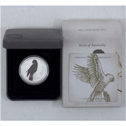 2013 1/2oz. Australia Perth Mint Red-Tailed Black Cockatoo Pure Silver Proof Coin.  (TAX EXEMPT)