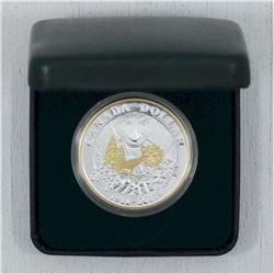 1911-2011 Gold Plated Proof Silver Dollar commemorating the 100th Anniversary of Parks Canada (1911-