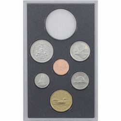 1988 frosted proof Canada 6-coin Set broken from the official Proof Double Dollar set issued by the 