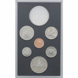 1985 frosted proof Canada 6-coin Set broken from the official Proof Double Dollar set issued by the 