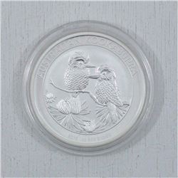 2013 Australian 1oz .999 Fine Silver Kookaburra coin (Tax Exempt)