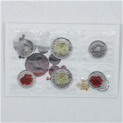 2015 Remembrance Coin Pack: In Flanders Fields and Poppy