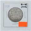 Image 1 : 1909 Canada 50-cent coin (sold as is, no return) please view scan