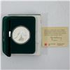 Image 1 : 1986 Hockey $20 Calgary Olympic Winter Games Proof Silver coin in all original Mint packaging.