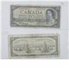 Image 1 : 1954 Canada Devil's Face $20 Note (serial # C/E4221925)