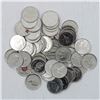 Image 1 : Mixed Estate lot of commemorative Canada 25-cents. Some are also coloured.  52pcs.