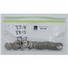 Image 1 : Estate lot of Canada George VI 5ct's dated 1937 to 1941 as indicated on the bag. Sold as is.