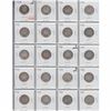 Image 1 : 20 x Mixed Canada silver 25ct's dated 1902 to 1934. 20pcs.