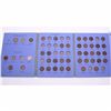 Image 1 : Estate lot of USA Flying eagle and Indian Head Cents in old Whitman blue book.  The dates range from