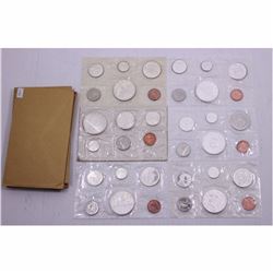 1961-1966 Canada Proof-like Uncirculated sets. You will receive a 1961, 1962,1963,1964,1965,and a 19
