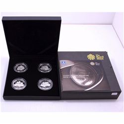 2009 United Kingdom Classic British Motorcars Four-Coin Collection