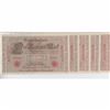 Image 1 : 5 x 1910 1000 Mark Banknotes from Germany with consecutive serial numbers in UNC Condition.  Serial 