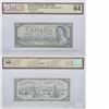 Image 1 : 1954 Replacement $20.00 note from the Bank of Canada; cat code BC-41bA, Beattie-Rasminsky signatures