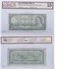 Image 1 : 1954 Replacement Devil's Face $1.00 note from the Bank of Canada; cat code BC-29aA, Coyne-Towers sig
