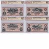 Image 1 : Set of 4 x Remainder notes from the Bank of Brantford BCS Certified CUNC-62, Original. You will rece