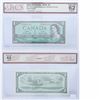 Image 1 : 1954 Replacement $1.00 note from the Bank of Canada; cat code BC-37bA, Beattie-Rasminsky signatures,