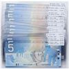 Image 1 : Group lot of 21 different insert replacement $5.00 notes in UNC or better condition. Years range fro
