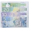 Image 1 : Set of 4 x 2 Digit RADAR Notes in Almost UNC Condition. You will receive a 2006 $5, a 2005 $10, a 20