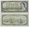 Image 1 : 1954 Replacement $20.00 note from the Bank of Canada; cat code BC-41bA, Beattie-Rasminsky signatures