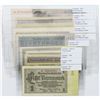 Image 1 : Group lot of 10 different German banknotes all in VF or better condition