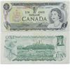 Image 1 : 1973 $1.00 Test note in Very Fine Condition; signatures Crow-Bouey, Prefix EXA