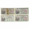 Image 1 : Group lot of 4 x Military Payment Certificates from the United States. You will receive the followin