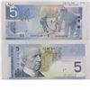 Image 1 : 2006 2 digit RADAR $5.00 note in Choice UNC Condition. The serial number is AOZ8558558