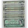 Image 1 : Group lot of 11 x 1967 $1.00 notes with 11 different prefix's