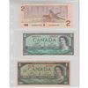 Image 1 : Estate lot of 3x Canadian Banknotes