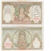 Image 1 : 1939-1965 Tahiti 100 Francs Note in Very Fine Condition  (Damaged)