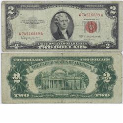 1953 United States $2.00 note