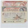 Image 1 : Group lot of 3 x $2.00 notes; one from each of the last three series produced by the Bank of Canada.